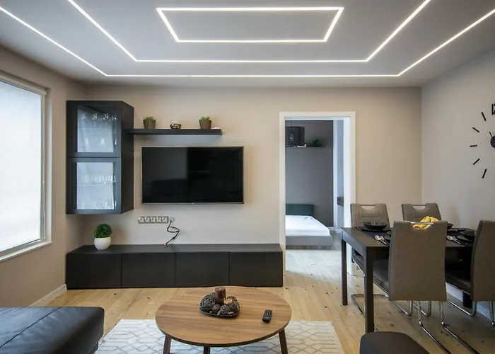 Modern Flat Nearby Center Fast Internet *